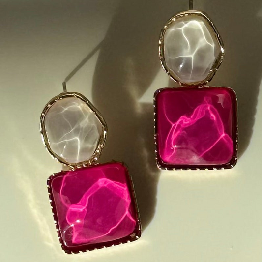 Ohrringe - pink summer