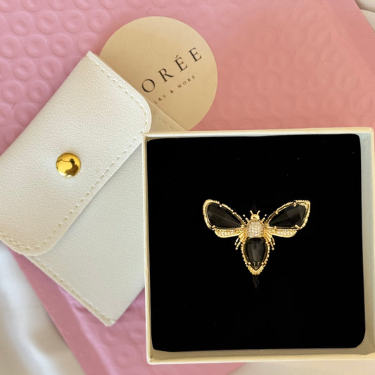 Brosche - bee