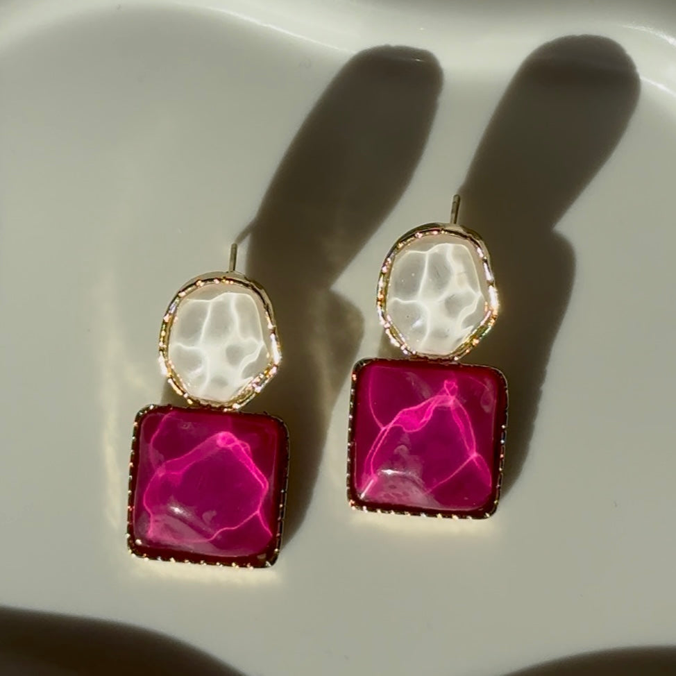 Ohrringe - pink summer